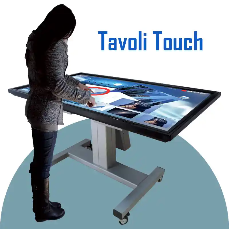 tavolo tavoli touch screen digital signage monitor display treviglio media